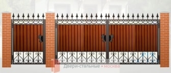 Садовые ворота SV-021